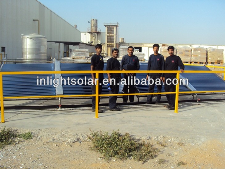 school hot water project solar water heating system