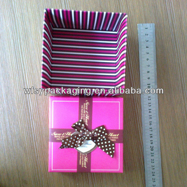 custom paper christmas gift boxes