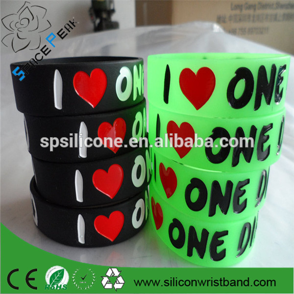 cheap wholesale sport logo mens wristbands silicone bracelet