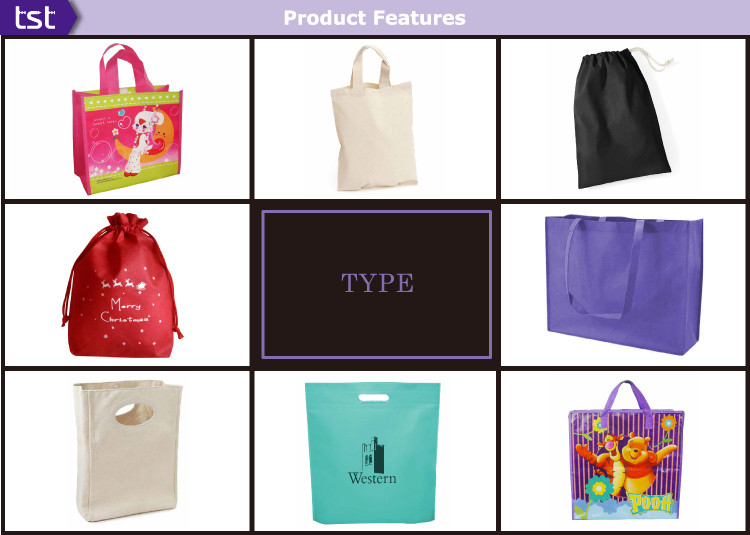 durable printing custom non woven bag with logo wholesale