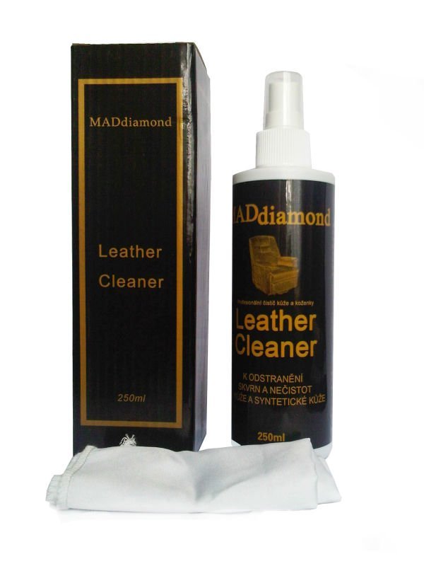 geao 250 ml with sprayer bottle of genuine leather cleaner with
