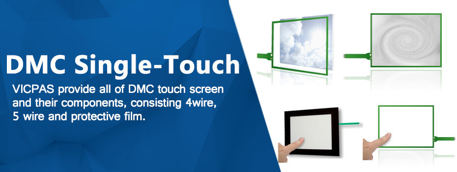 DMC 4 fios e 5 fios de reparação de vidro resistivo touch screen