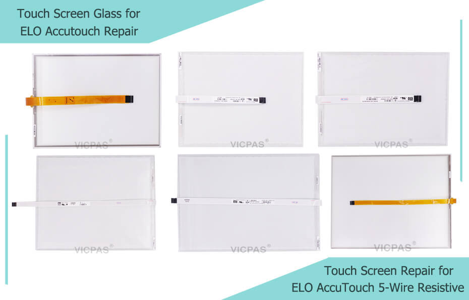 elo accutouch 5wire  resistive touch screen panel glass repair