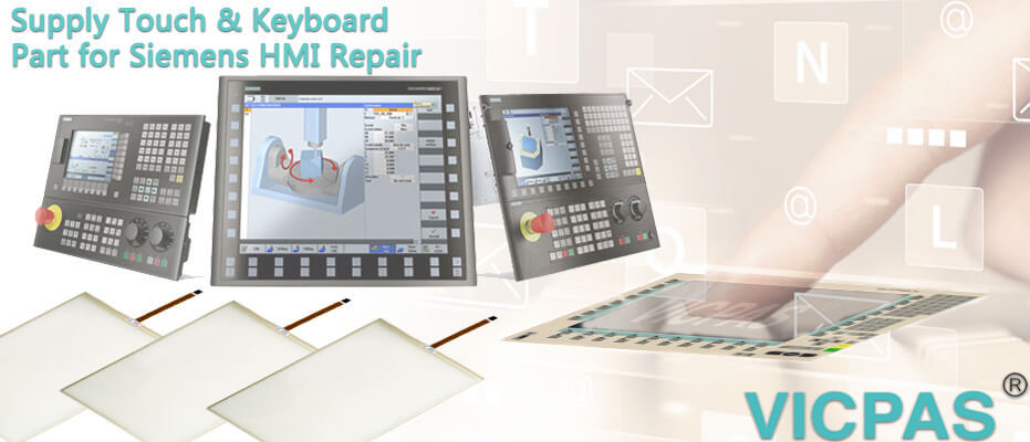 Para Siemens Simatic HMI pantalla táctil vidrio y reparación / reemplazo del panel de operador
