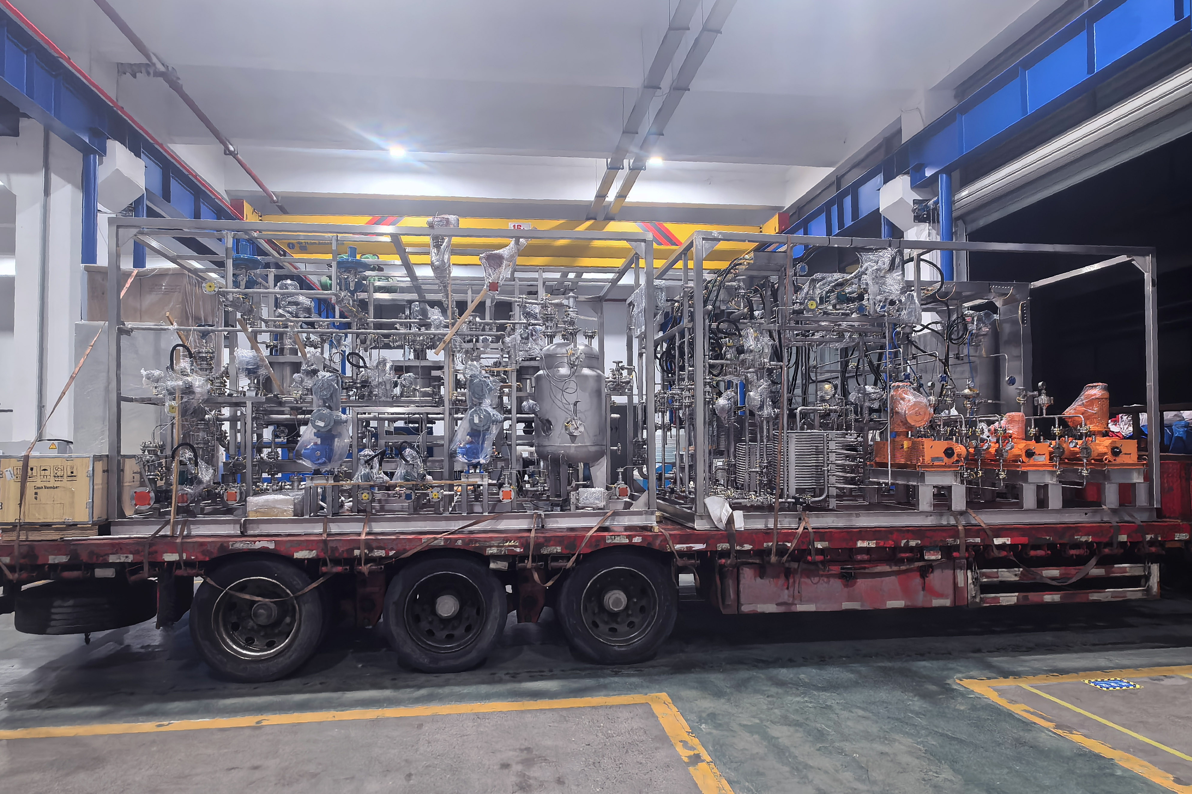 连续流撬装发运