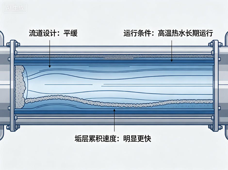 流道设计偏平缓的换热器