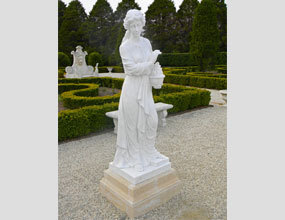 Европейский дизайн каменной резьбы и женщин Мраморная скульптура для продажи