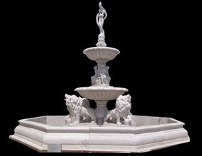 Лев Мраморный фонтан