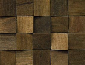 Квадратная деревянная мозаика
