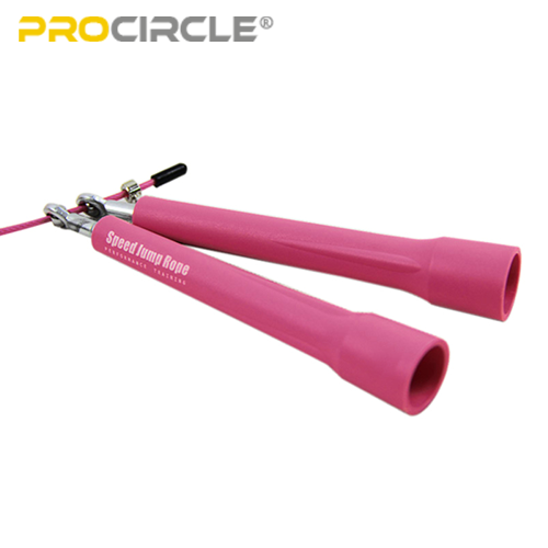 details of pink jump rope