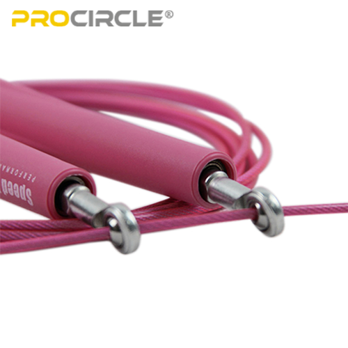 Pink pvc jump rope