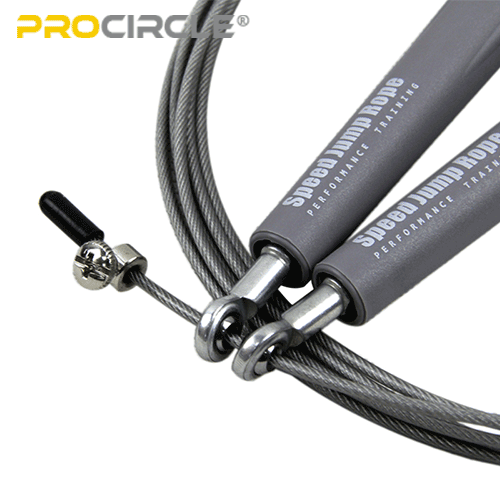 grey pvc jump rope