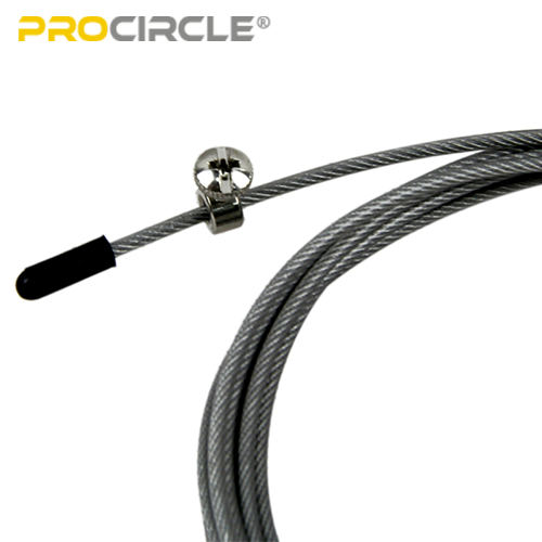 details of grey jump rope