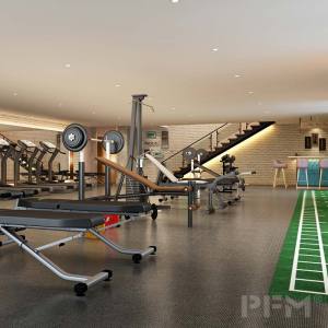 来自卡塔尔多哈的豪华现代健身中心设计
