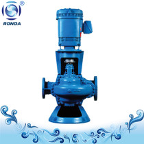 Vertical split casing pump for water