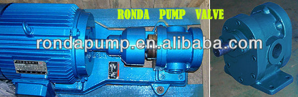 2CY Lubricating gear pump 1 to 3 inch made of CI SS Bronze