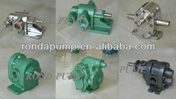 Large gear pump up to 10 inch made of CI SS Bronze