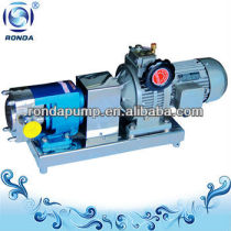 Rotary lobe pump made of stainless steel