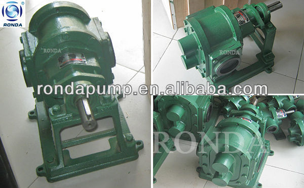 BP Double gear Belt Pulley Rotary Pump
