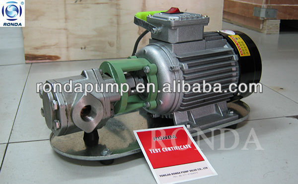 Stainless steel protable gear oil pump