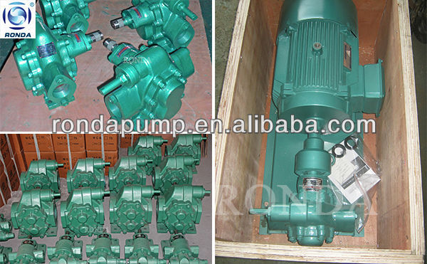 KCB Cast iron rotor gear pump for oil
