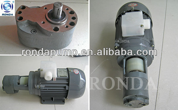 S hydraulic gear pump and motor