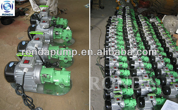 WCB lubrication oil transfer gear pump