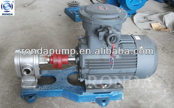 2CY Stainless steel oil transfer gear pump crude oil pump
