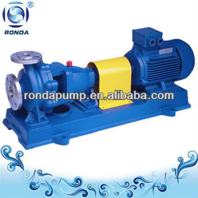 Single stage end suction oil pump