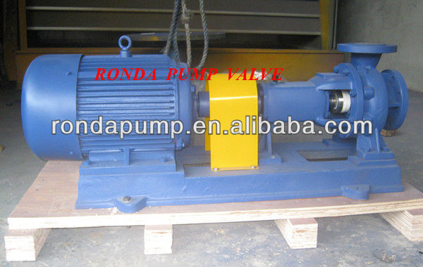 High efficiency single stage end suction API oil pump