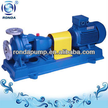 High efficiency single stage API hot oil pump