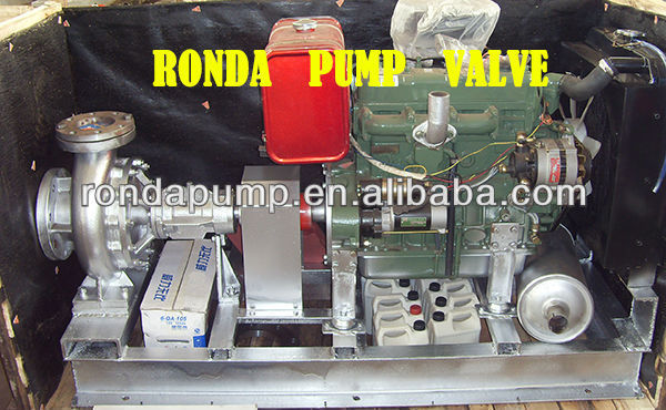 Diesel engine thermal oil pump
