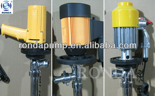 SB plastic barrel gasoline fuel transfer pump