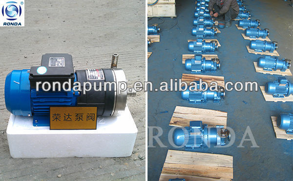CQ-SS horizontal monoblock motor magnetic chemical pump