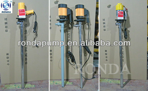 SB vertical electric barrel oil pump