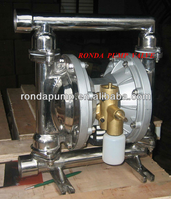Diaphragm pump QBY1 made of stainless steel 0.5 to 4 inch