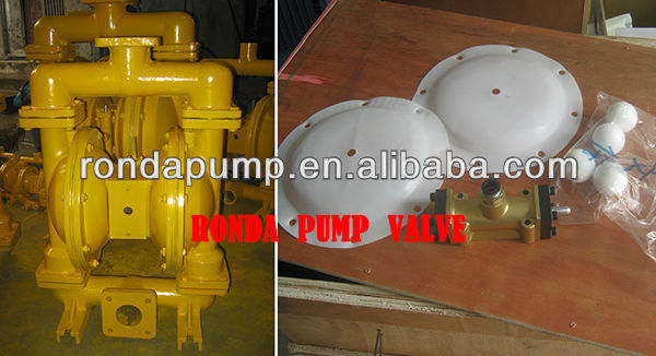 Pneumatic diaphragm pump QBY-2 made of cast iron