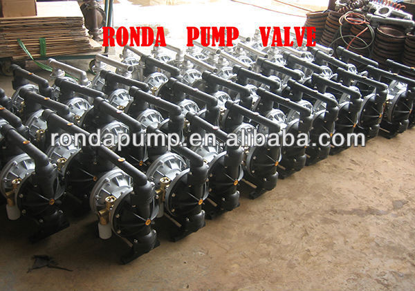 Engineering plastic pneumatic double diaphragm pump