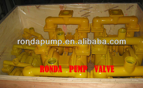 Double membrane pump QBY1 made of plastic 0.5 to 4 inch