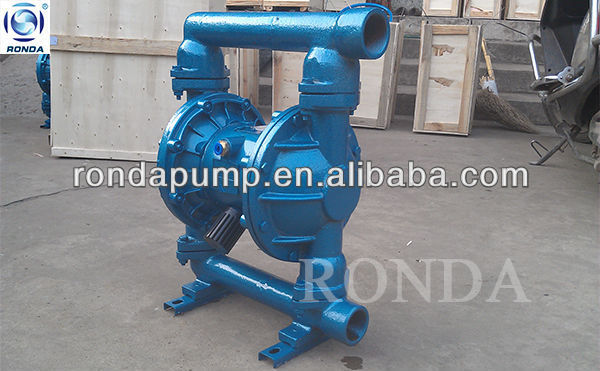 QBY China pneumatic fuel sulphuric acid diaphragm pumps
