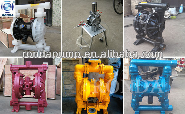 QBY industrial trash water rubber diaphragm pumps for sale