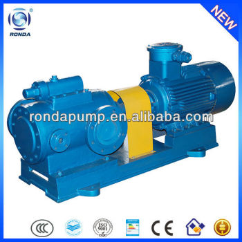 Double jacket insulation asphalt transfer pump