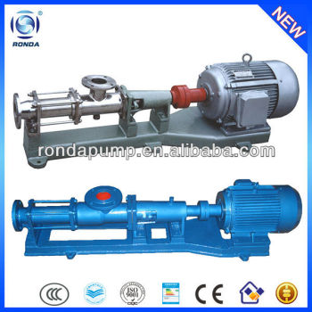 G type rotor single screw pump