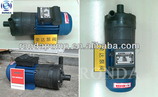 CQ magnet drive chemical circulating plastic pump