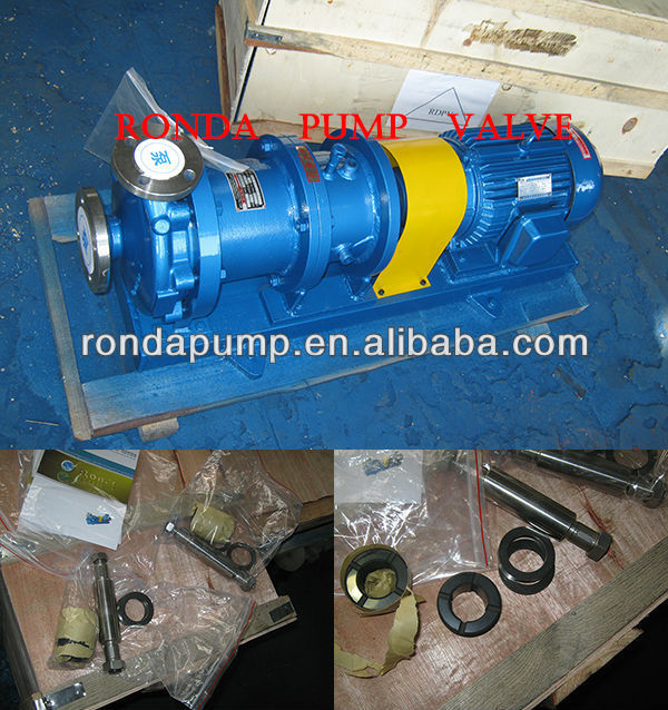 Stainless steel high temperature magnetic oil pump