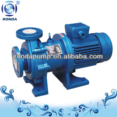 Magnetic pump metal lined with PVDF rubber