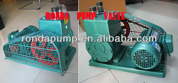 2X double stage rotary vane vacuum pump