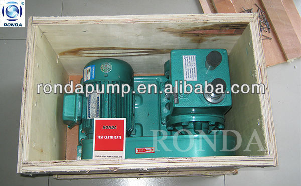 2X dual stage rotary vane oil vacuum pump
