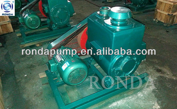 2X sliding vane rotary vacuum pump