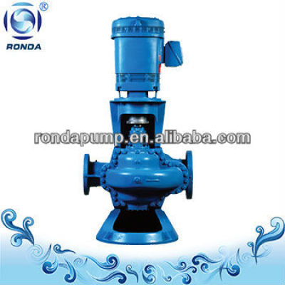 Vertical double suction pump for water